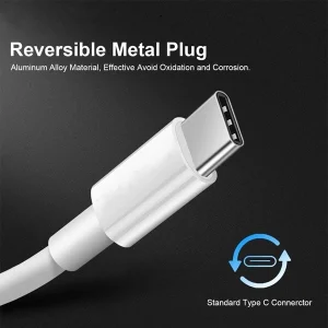 کابل تبدیل USB به USB-C مدل 6A طول 1 متر