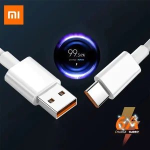 کابل تبدیل USB به USB-C مدل 6A طول 1 متر